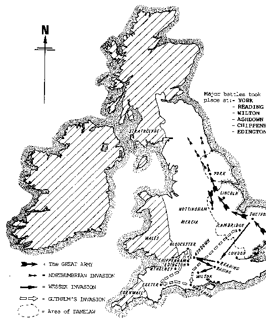 Viking Battles Map